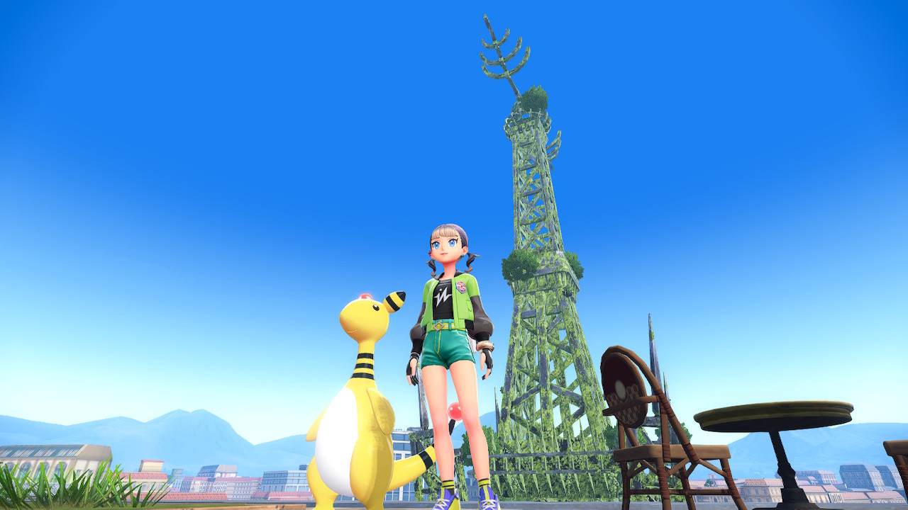 クリア後にふさわしい晴れ晴れとした写真が撮れてお気に入り スニーカーも貰い物を履いている