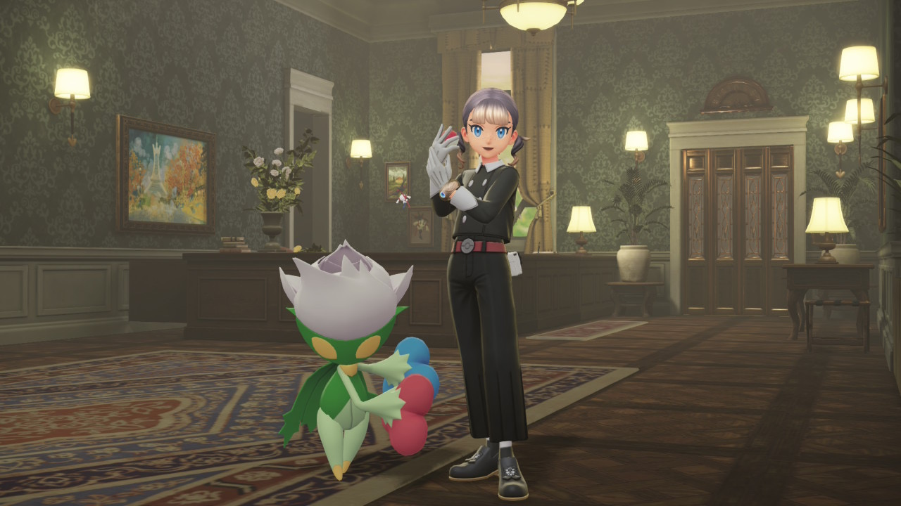 がっつりフォーマルではないが当社比お行儀がよい服装 ホテルとロズレイドの親和性の高いこと…